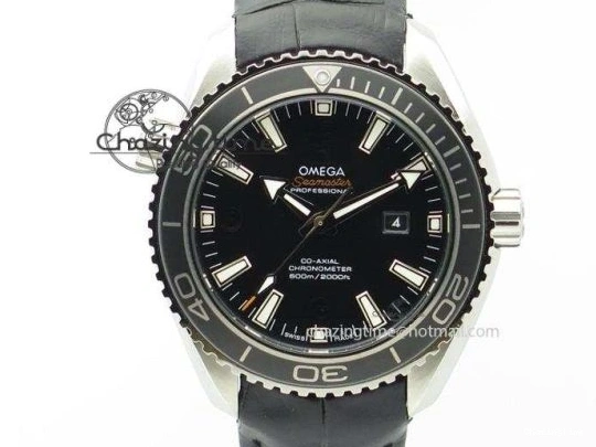 0418 Planet Ocean Professional Rose Gold Liquid Metal V6F 42mm On Black Rubber Strap A Vibrant 8266